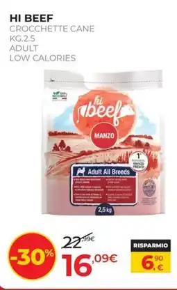 Arcaplanet Hi Beef crocchette cane offerta