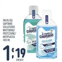 Gruppo Pascar Pasta del Capitano collutorio offerta