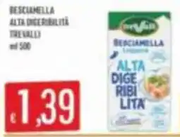 Mercadò Besciamella alta digeribilità Trevalli offerta