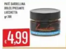 Mercadò Pate sardellina lucchetta offerta