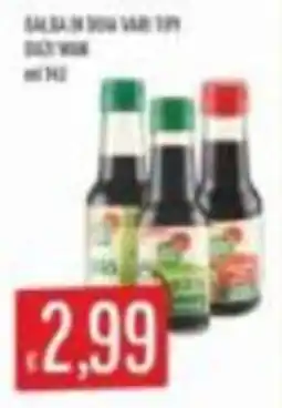 Mercadò Salsa di soia vari tipi offerta