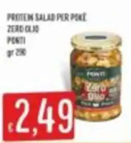 Mercadò Protein salad per poke zero olio Ponti offerta