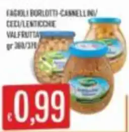 Mercadò Fagioli borlotti-cannellini/ceci/lenticchie valfrutta offerta