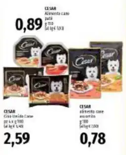 Emi Market CESAR Alimento cane paté offerta