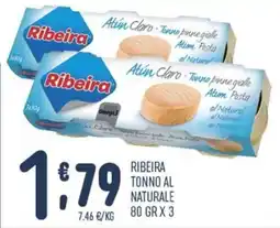 Gruppo Pascar Ribeira tonno al naturale offerta