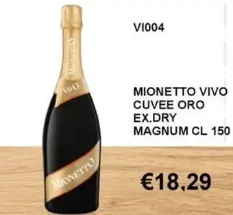 Mionetto Vivo Cuvee Oro Ex.Dry