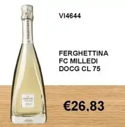 Italy Cash and Carry Ferghettina FC Milledi DOCG offerta