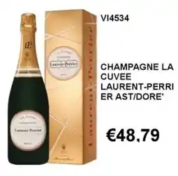 Italy Cash and Carry Champagne la cuvée Laurent-Perrier offerta