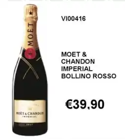 Italy Cash and Carry Moët & Chandon Imperial Bollino Rosso offerta