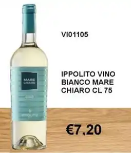 Italy Cash and Carry Ippolito vino bianco mare chiaro offerta