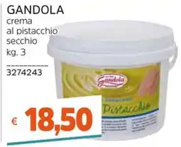Stop&Shop Gandola crema al pistacchio secchio offerta