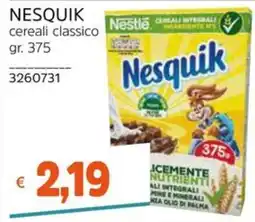 Stop&Shop Nesquik cereali classico offerta
