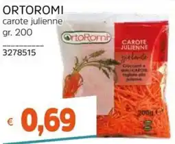 Stop&Shop Carote julienne OrtoRomi offerta
