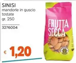 Stop&Shop Mandorle in guscio tostate offerta