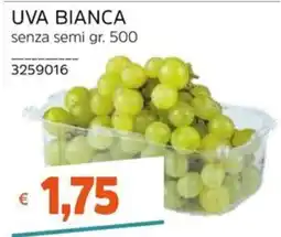 Stop&Shop Uva bianca senza semi offerta