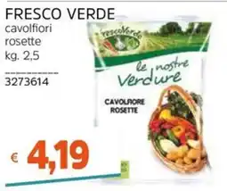 Stop&Shop Fresco Verde cavolfiori rosette offerta
