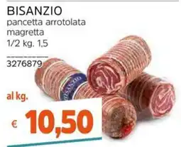 Stop&Shop Pancetta arrotolata magretta BISANZIO offerta