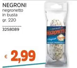Stop&Shop Negroni negronetto offerta