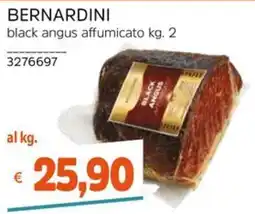 Stop&Shop Bernardini black angus affumicato offerta