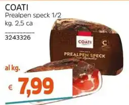 Stop&Shop Coati prealpen speck offerta