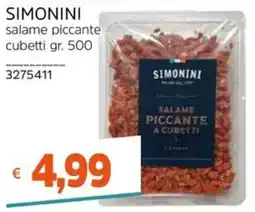 Stop&Shop Salame piccante Simonini offerta