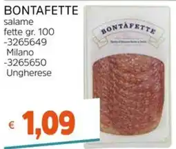 Stop&Shop Bontafette salame offerta