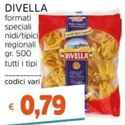 Stop&Shop Divella formati speciali nidi/tipici regionali offerta