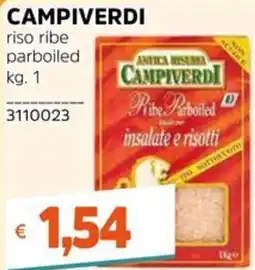 Stop&Shop Riso ribe parboiled Campiverdi offerta
