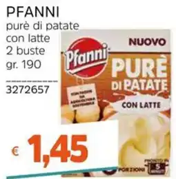 Stop&Shop Pfanni purè di patate con latte offerta