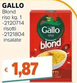 Stop&Shop Gallo blond offerta