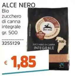 Stop&Shop Alce Nero zucchero di canna integrale offerta
