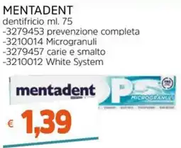 Stop&Shop Mentadent dentifricio offerta
