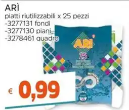 Stop&Shop Piatti riutilizzabili Ari offerta