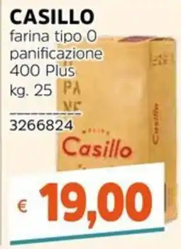 Stop&Shop Farina tipo 0 Casillo offerta