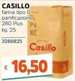 Stop&Shop Farina tipo 0 panificazione 280 Plus Casillo offerta