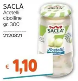 Stop&Shop Saclà acetelli cipolline offerta
