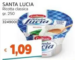 Stop&Shop Ricotta classica Santa Lucia offerta