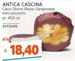 Stop&Shop Antica Cascina Cacio Divino Rosso Sangiovese mini pecorino offerta
