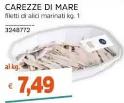 Stop&Shop Carezze di mare filetti di alici marinati offerta