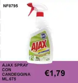 Italy Cash and Carry Ajax spray con candeggina offerta