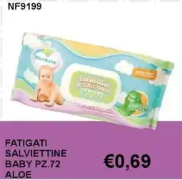 Italy Cash and Carry Fatigati salviettine baby aloe offerta