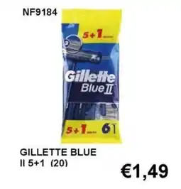 Italy Cash and Carry Gillette Blue II offerta