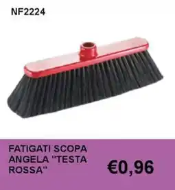 Italy Cash and Carry Fatigati scopa Angela Testa Rossa offerta
