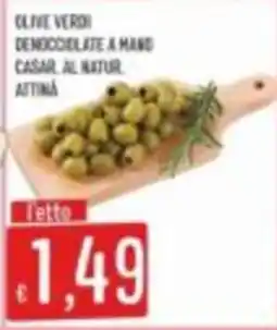 Mercadò Olive verdi denocciolate a mano casar. al natur. aitina offerta