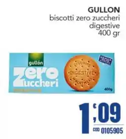 Gruppo di Palo Gullón biscotti zero zuccheri digestive offerta