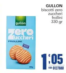 Gruppo di Palo Gullón biscotti zero zuccheri frollini offerta