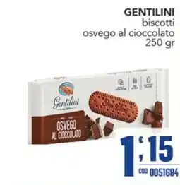 Gruppo di Palo Gentilini biscotti osvego al cioccolato offerta