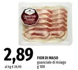 Famila Superstore Fior di Maso guanciale di Asiago offerta