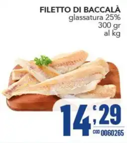 Gruppo di Palo Filetto di baccalà offerta