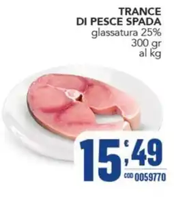 Gruppo di Palo Trance di pesce spada offerta